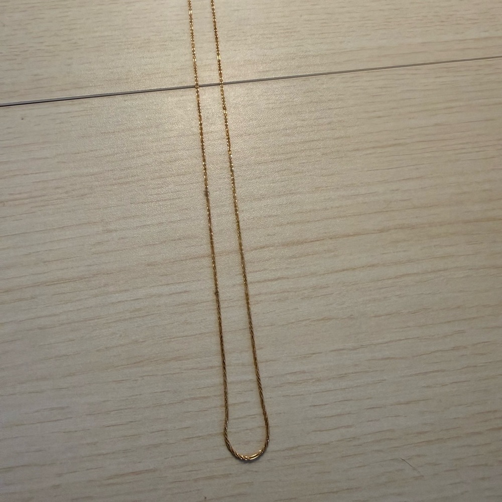 Delicate Gold Chain Necklace - Women Jewelry
